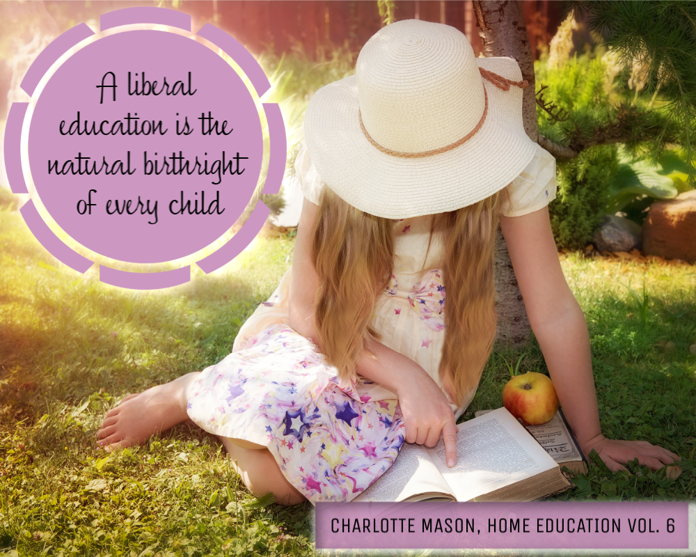 Charlotte Mason liberal education