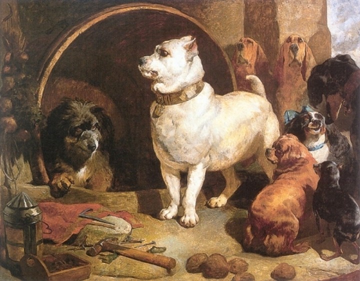Alexander and Diogenes by Edwin Landseer