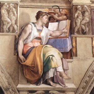 Michelangelo Erythrean Sibyl