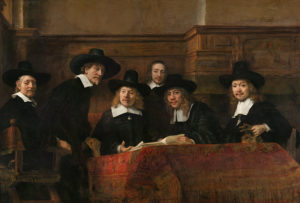Rembrandt The Syndics of the Drapers