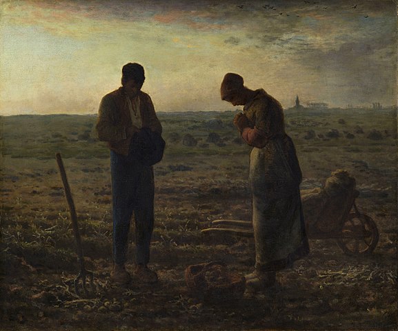 The Angelus by Jean François Millet