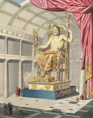 Statue of Zeus at Olympus by Phidias
