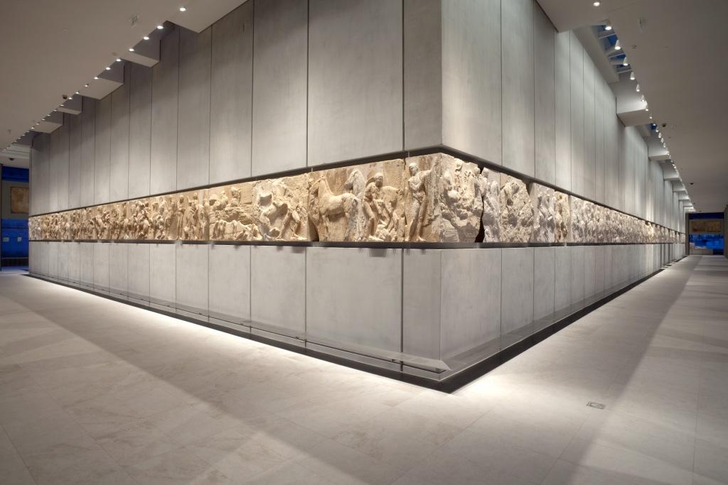 The Parthenon Frieze at the Acropolis Museum
