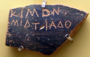 Ostrakon - Cimon 486 or 461 BCE