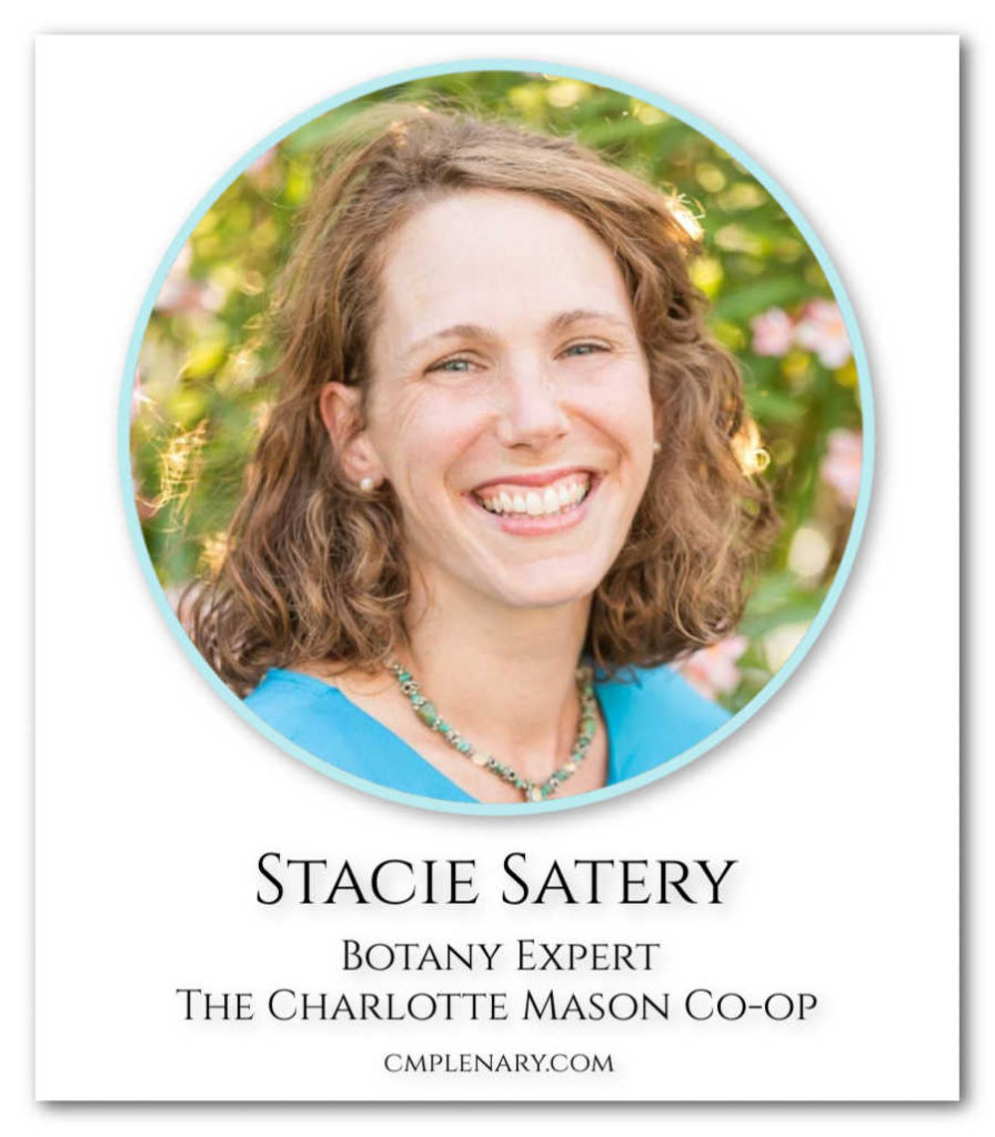 Stacie Satery - Certified Herbalist - teaches Botany at The Charlotte Mason Co-op - Charlotte Mason Science