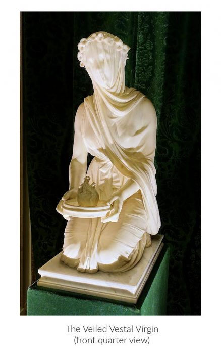 Artwork 1 - The Veiled Vestal Virgin - medium size